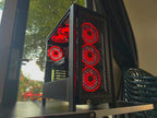 Vega 1.0 - RGB gaming PC rood