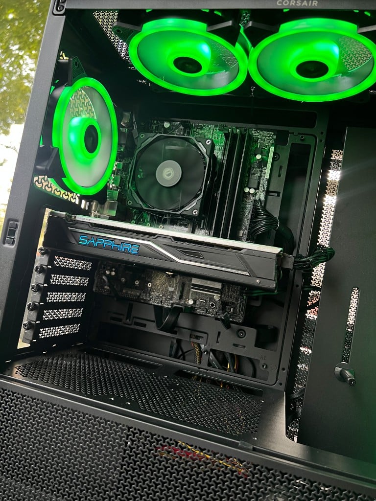 Vega 1.0 - groen interieur close-up